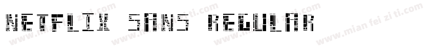 Netflix Sans Regular字体转换